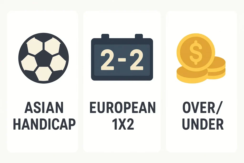 các loại kèo nhà cái 5 tại 8xbet